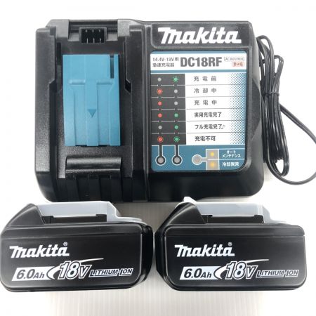 ДД MAKITA マキタ インパクトレンチ  未使用品(S) 充電器・充電池2個・ケース付 コードレス式 18v 359277Y TW300DRGX ブルー