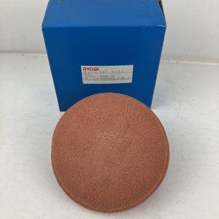 ЗЗ RYOBI リョービ 100v 180mm サンダポリッシャ バフ パット 取説付 PE-2010 グリーン