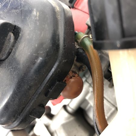 ДД ZENOAH エンジンオーガ ドリル×2付属 プライマリーポンプ割れ/エンジン稼働OK AG2300