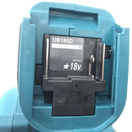ДД MAKITA マキタ ブロワ 程度A 充電池1個付 コードレス式 18v 728406 BL1860B 新品未使用1つ付き UB185D ブルー