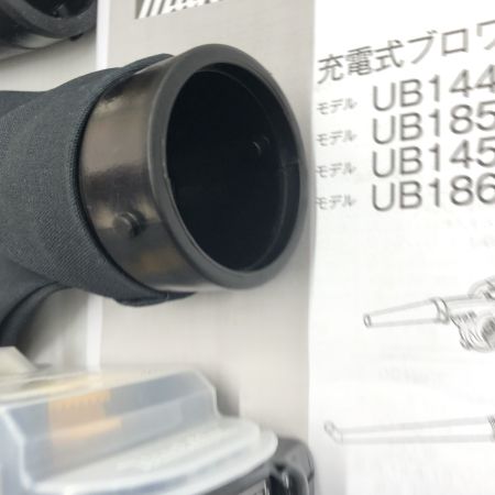 ДД MAKITA マキタ ブロワ 程度A 充電池1個付 コードレス式 18v 728406 BL1860B 新品未使用1つ付き UB185D ブルー
