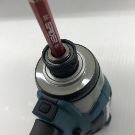 ДД MAKITA マキタ インパクトドライバ　程度A 充電器・充電池2個・ケース付 コードレス式 18v 6.0Ah 1/0/0 528758 TD173DRGX ブルー