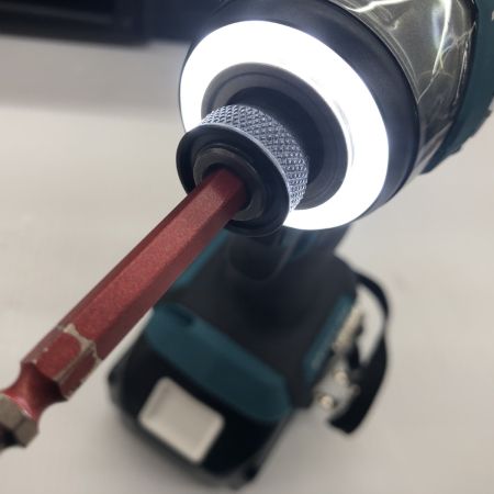 ДД MAKITA マキタ インパクトドライバ　程度A 充電器・充電池2個・ケース付 コードレス式 18v 6.0Ah 1/0/0 528758 TD173DRGX ブルー