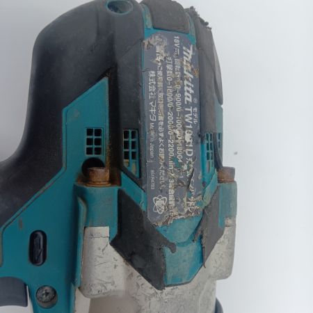 MAKITA マキタ インパクトレンチ 程度C 本体のみ コードレス式 18v 48740 グラツキあり TW1001D ブルー