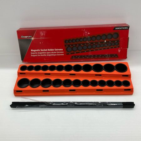 ДД Snap-on スナップオン マグネットソケットホルダー 未使用に近い 38MSKTHORG オレンジ