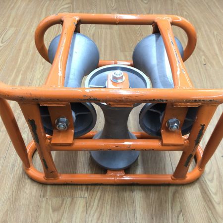 ДД DENSAN  コーナーケーブルローラー  程度B CR-540 オレンジ