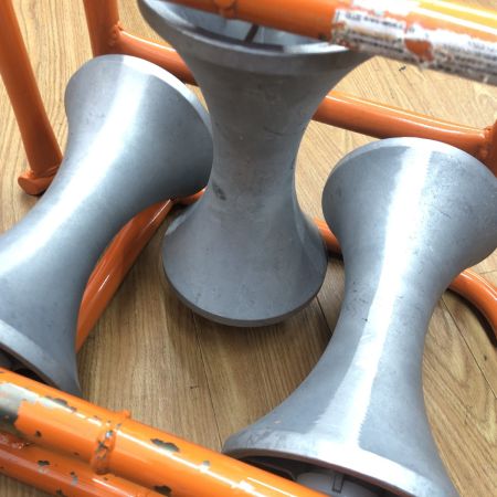 ДД DENSAN  コーナーケーブルローラー  程度B CR-540 オレンジ