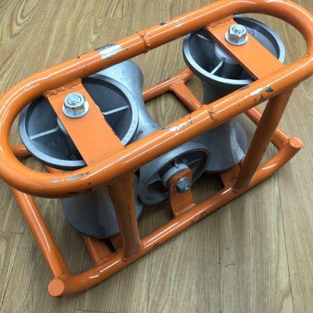 ДД DENSAN  コーナーケーブルローラー  程度B CR-540 オレンジ