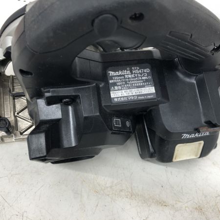 ДД MAKITA マキタ 丸のこ HS474D ブラック