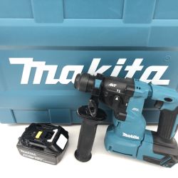 ДД MAKITA マキタ ハンマドリル 程度A 充電池1個・ケース付 コードレス式 18v 2回/0％/0％ HR183D ブルー Aランク