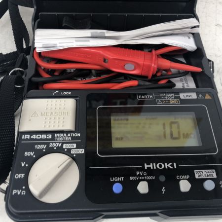 ДД HIOKI 絶縁抵抗計　ブラック 程度B IR4053 ブラック