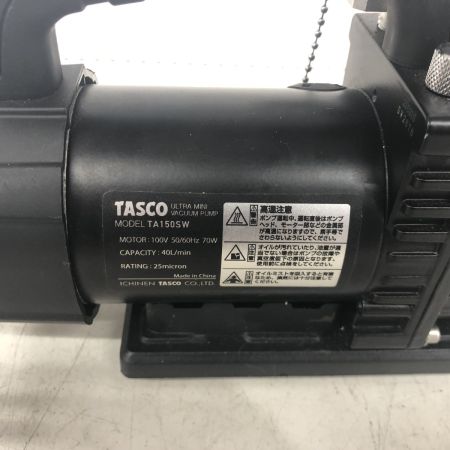 ДД イチネンTASCO  真空ポンプ 　 程度B 本体のみ TA150SW ブラック