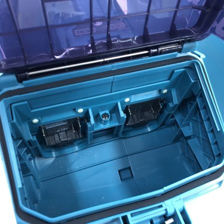 ДД MAKITA マキタ  高圧洗浄機 程度A 付属品完備 コードレス式 18v 0049802Y 中古バッテリー２つ、中古充電器１つ付き MHW080D ブルー