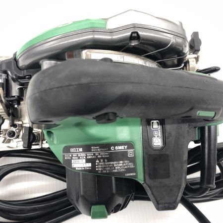 ДД 日立工機 丸のこ  程度B 本体のみ コード式 165mm 100v J160311 C6MEY グリーン