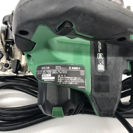 ДД 日立工機 丸のこ  程度B 本体のみ コード式 165mm 100v J160311 C6MEY グリーン