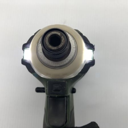 ДД MAKITA マキタ 締め付け工具 インパクトドライバ  程度B コードレス式 18v BL1860B中古バッテリー付き TD171D オリーブ