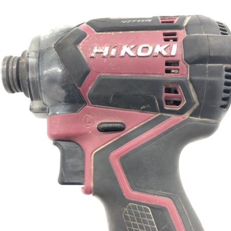 ДД HiKOKI ハイコーキ インパクトドライバ 程度C 充電池1個付 コードレス式 36v WH36DC ワインレッド