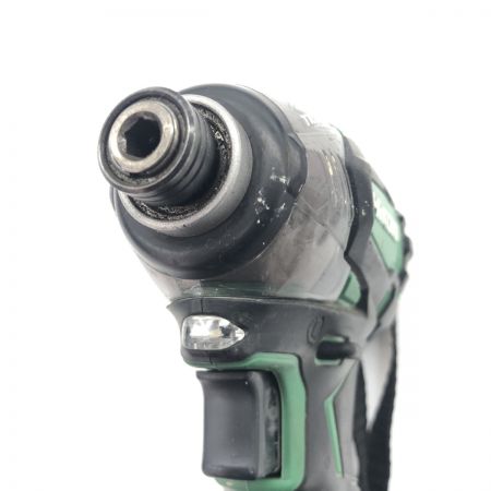 ДД HiKOKI ハイコーキ インパクトドライバ  程度B 充電器・充電池2個・ケース付 コードレス式 18v 6.0Ah WH18DDL2 グリーン