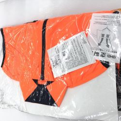 ДД Asahichou 空調服  未使用品(S) スターターキット付きサイズ3L 9203 オレンジ Sランク