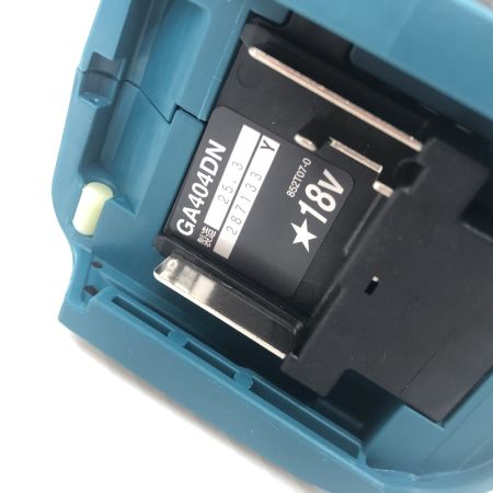 ДД MAKITA マキタ ディスクグラインダー 未使用品(S) 充電池1個付 18v 287133Y BL1860B新品未使用付き GA404DZN