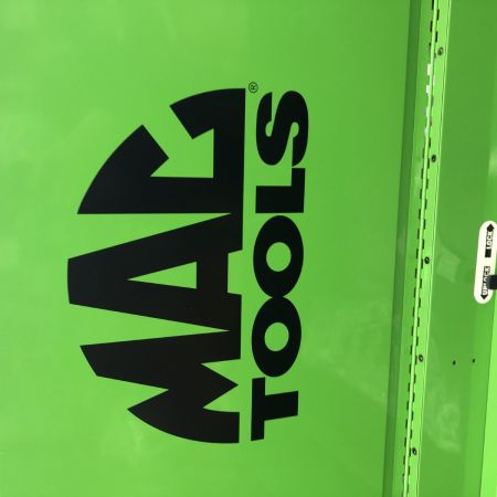 ДД MAC TOOLS マック 程度A 7ドロアユーティリティーカート 黄緑