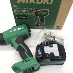 ДД HiKOKI ハイコーキ ヒートガン 程度A 本体のみ コードレス式 18v J320203 RH18DA 黄緑 Aランク