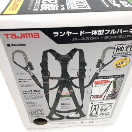 ДД TAJIMA タジマ フルハーネス型安全帯 未使用品(S) 黒/Mサイズ A1GSMJR-WL2BK