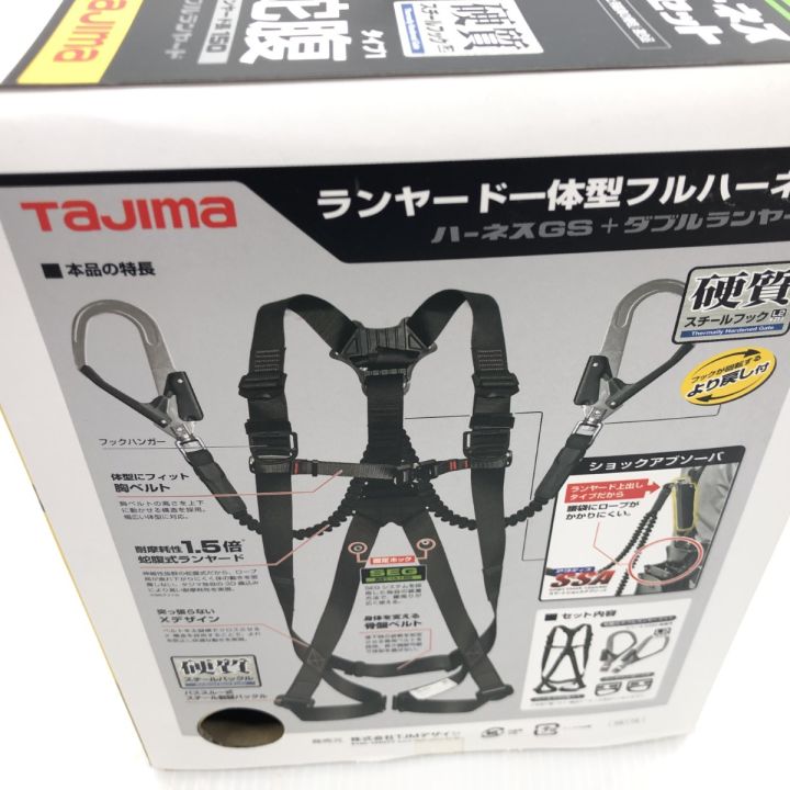 ДД TAJIMA タジマ フルハーネス型安全帯 未使用品(S) 黒/Mサイズ 