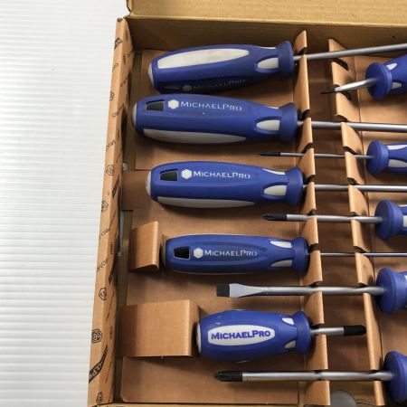 ДД マイケルプロ  ハンドツールマグネットドライバーセット 10本セット MP002035