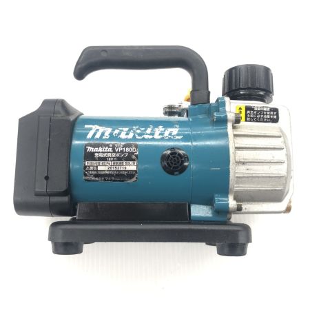 ДД MAKITA マキタ 充電式真空ポンプ  程度B 本体のみ コードレス式 18v 20153719 使用感有 VP180D ブルー