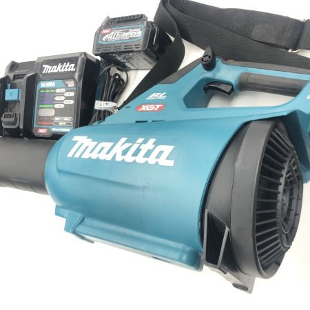 ДД MAKITA マキタ ブロワ   程度B 中古充電器、バッテリ コードレス式 40v 8959  MUB001G ブルー