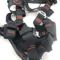 ДД 藤井電工 フルハーネス型安全帯  未使用品(S) Mサイズ TK-568KOT ブラック Sランク