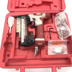 ДД MAX マックス エアネイラ 程度B ケース付 高圧 25~45㎜ 05127D119 HA-45P1/P45F3 レッド Bランク