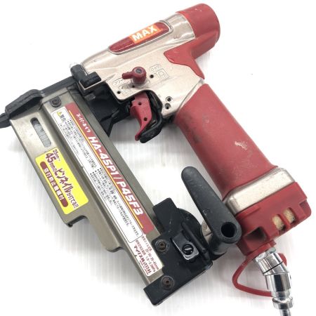 ДД MAX マックス エアネイラ 程度B ケース付 高圧 25~45㎜ 05127D119 HA-45P1/P45F3 レッド