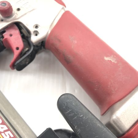 ДД MAX マックス エアネイラ 程度B ケース付 高圧 25~45㎜ 05127D119 HA-45P1/P45F3 レッド