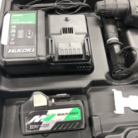 ДД HiKOKI ハイコーキ ハンマドリル 程度B 充電器・充電池2個・ケース付 コードレス式 36v J310979 DH 36DPA グリーン