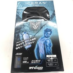 ДД 山真 水冷服　未使用品(S) 2024モデル アイスマン プロ 冷却ベスト ICMP3-BLV-SET ブラック Sランク