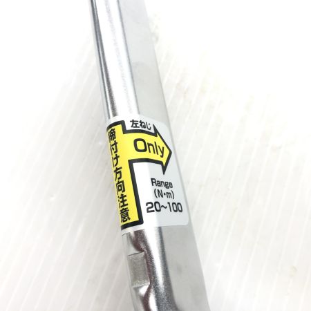 ДД TONE トネ  プレセット形トルクレンチ  未使用品(S) ダイレクトセット・左右ねじ用  差込角12.7mm(1/2"") ブラック 100N・m T4MN100R