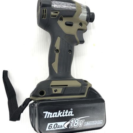 ДД MAKITA マキタ インパクトドライバ 程度A 充電器・充電池2個・ケース付 18v 6.0Ah 12/0/0/17/0/0 TD173DRG グリーン