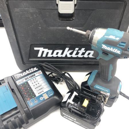 ДД MAKITA マキタ インパクトドライバ  程度B 18v 6.0Ah 1回/３回 0/0 337902 TD173DRGX