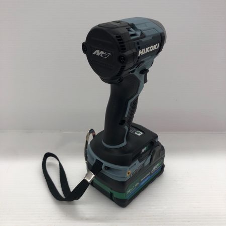 ДД HiKOKI ハイコーキ 36v 充電式インパクトドライバ 充電器・充電池2個(2.5Ah)・ケース付 WH36DD(2XHSZ) アイスグレー