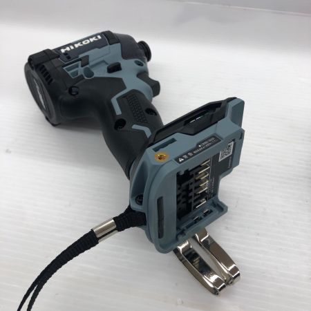 ДД HiKOKI ハイコーキ 36v 充電式インパクトドライバ 充電器・充電池2個(2.5Ah)・ケース付 WH36DD(2XHSZ) アイスグレー