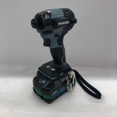 ДД HiKOKI ハイコーキ 36v 充電式インパクトドライバ 充電器・充電池2個(2.5Ah)・ケース付 WH36DD(2XHSZ) アイスグレー