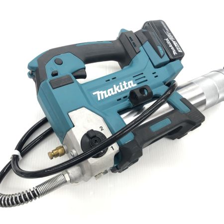 ДД MAKITA マキタ  充電式グリスガン 程度B 充電池1個付 コードレス式 130815K GP180D ブルー