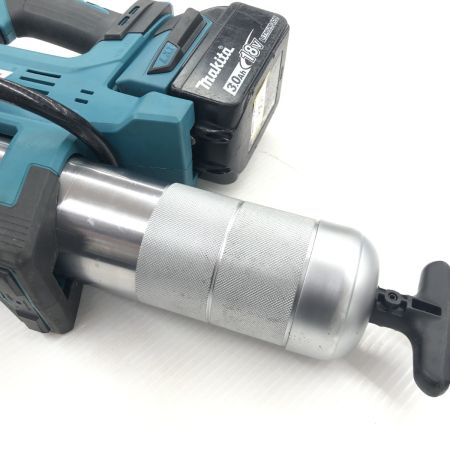 ДД MAKITA マキタ  充電式グリスガン 程度B 充電池1個付 コードレス式 130815K GP180D ブルー