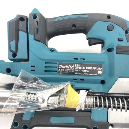 ДД MAKITA マキタ  充電式グリスガン 程度B 充電池1個付 コードレス式 130815K GP180D ブルー