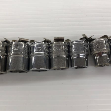 ДД Snap-on スナップオン 工具 ハンドツール ソケット Snap-on FSM8I~FSM19I 程度B FSM8I~FSM19I