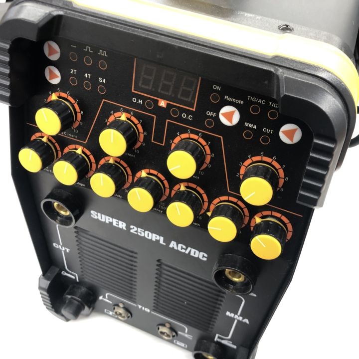 ДД TIG溶接機+プラズマカッター SUPER250PL AC/DC 未使用品(S