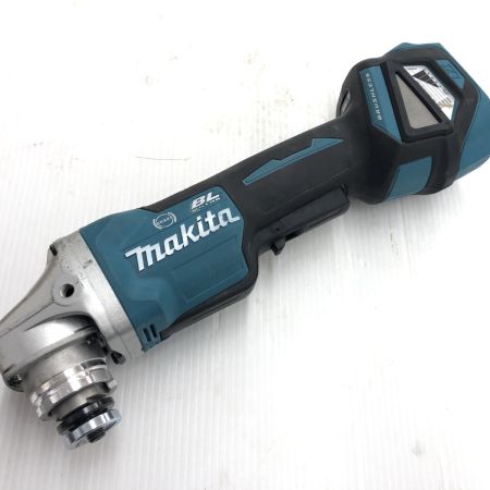ДД MAKITA マキタ ディスクグラインダー  コードレス式 100mm 18v ハンドル付　未使用BL1860B1つ付き GA418D ブルー