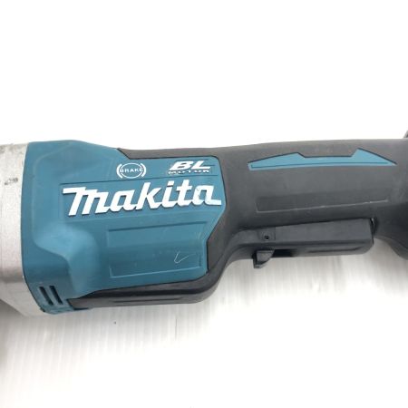 ДД MAKITA マキタ ディスクグラインダー  コードレス式 100mm 18v ハンドル付　未使用BL1860B1つ付き GA418D ブルー